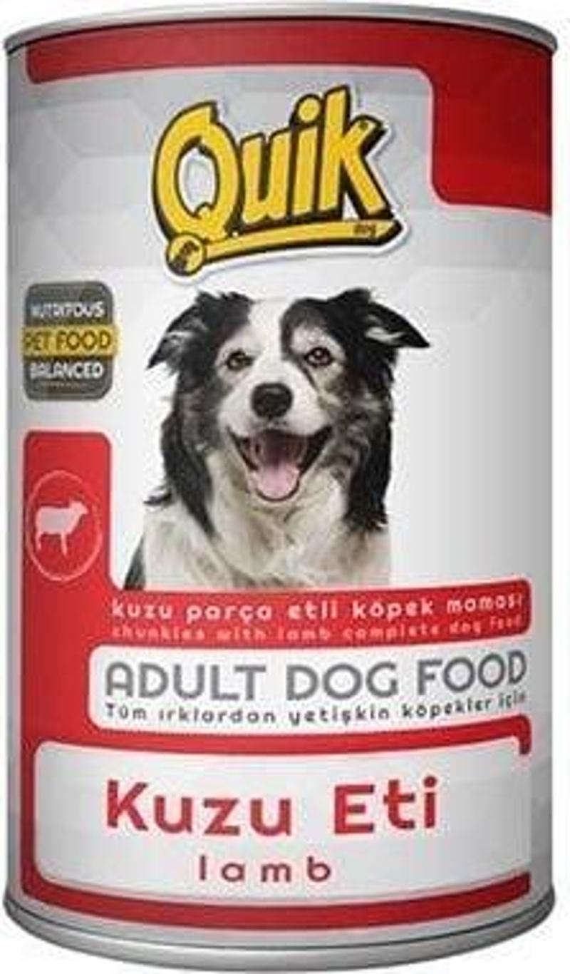 Kuzu Etli Yetişkin Köpek Konserve Maması 415 Gr