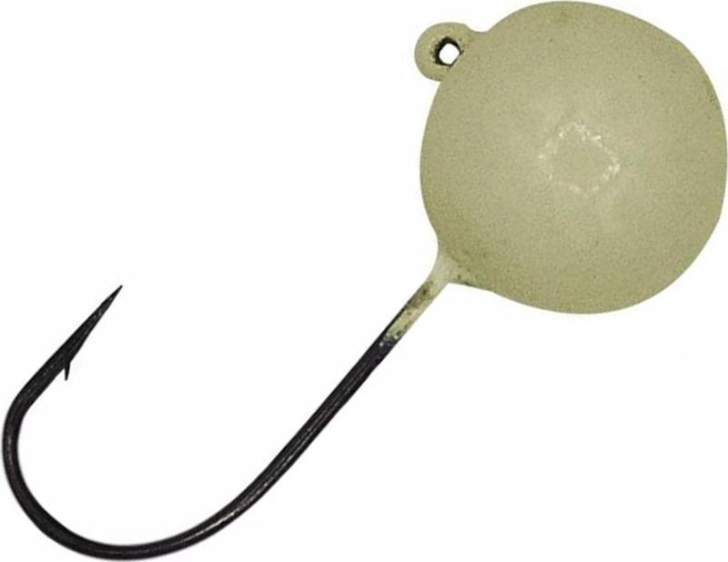 11566 JH-82G Mebaru Shot Glow Lrf Jig Head 0.9 Gr 12 No