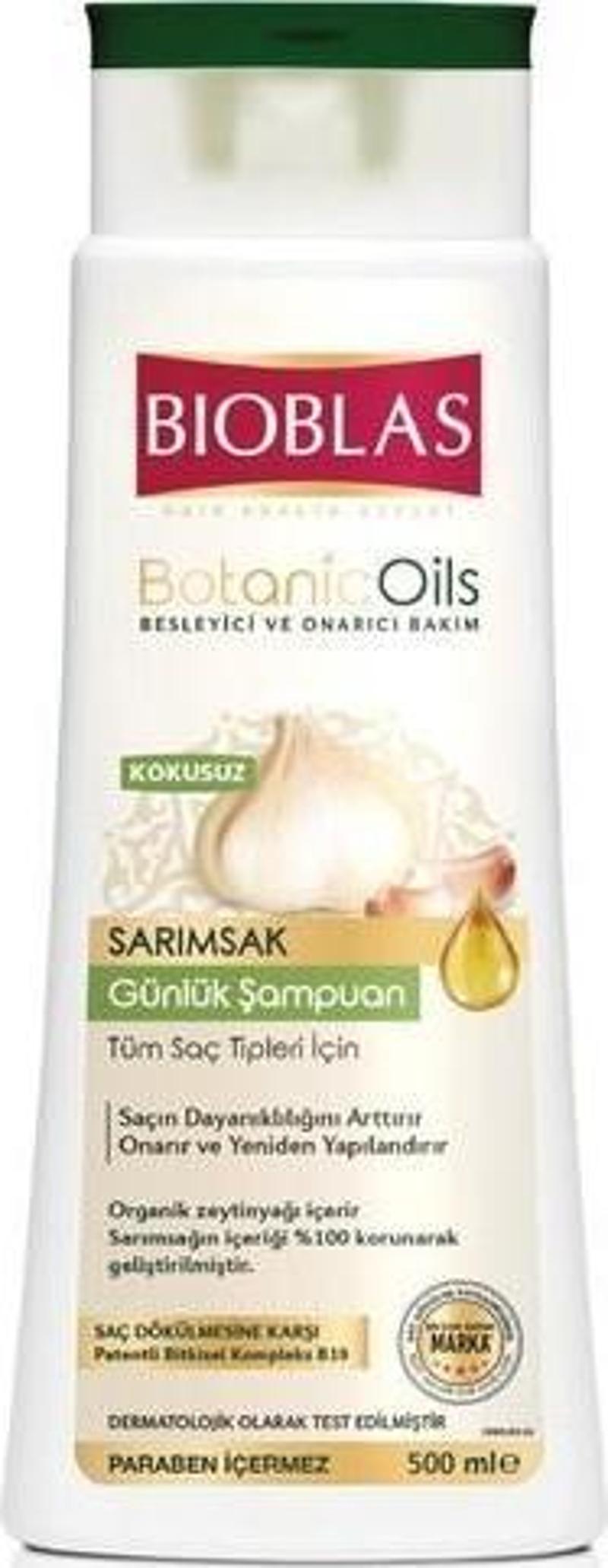 Botanic Oils Sarımsak Şampuan 500ml