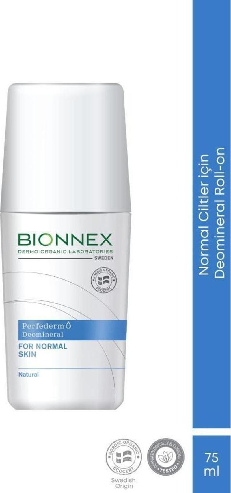 BIONNEX Perfederm Roll-On Deomineral Normal Ciltler 75 ml