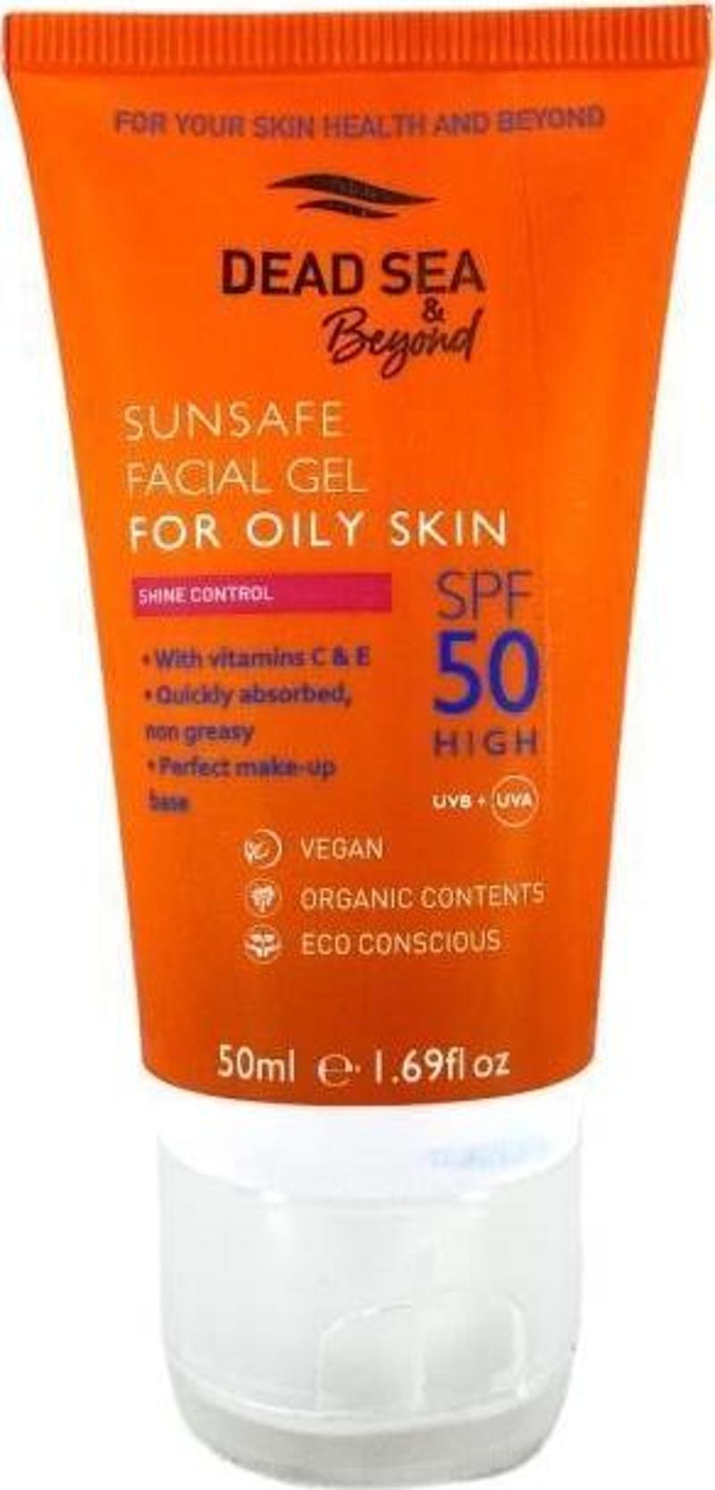 & Beyond Sunsafe Facial Gel For Oily Skin SPF50 50 ml