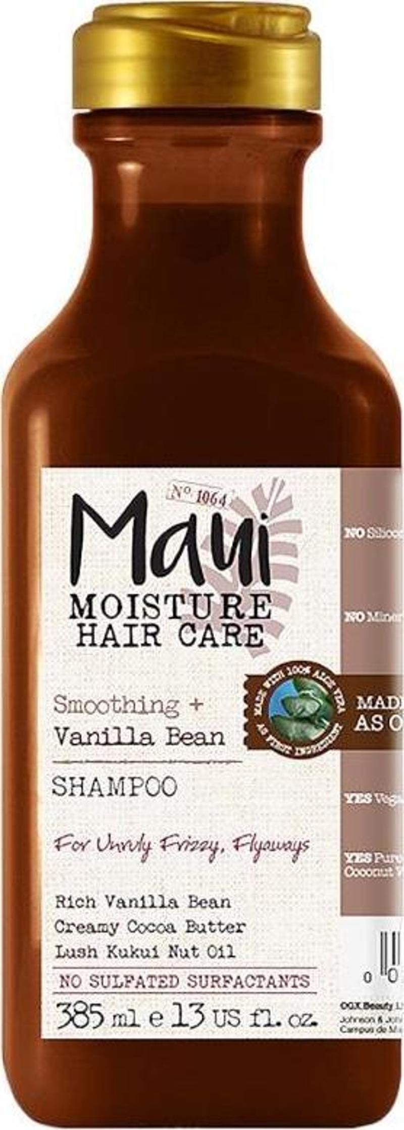 MAUI Moisture Hair Care Smoothing Vanilla Bean Shampoo 385 ml