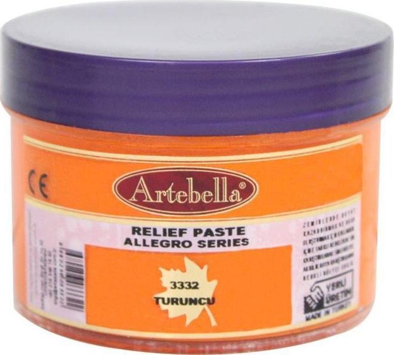 Rölyef Pasta Allegro Serisi 3332 Turuncu 160 ml