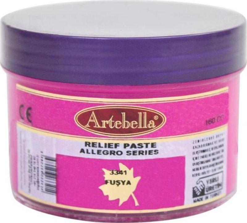 Rölyef Pasta Allegro Serisi 3341 Fuşya 160 ml