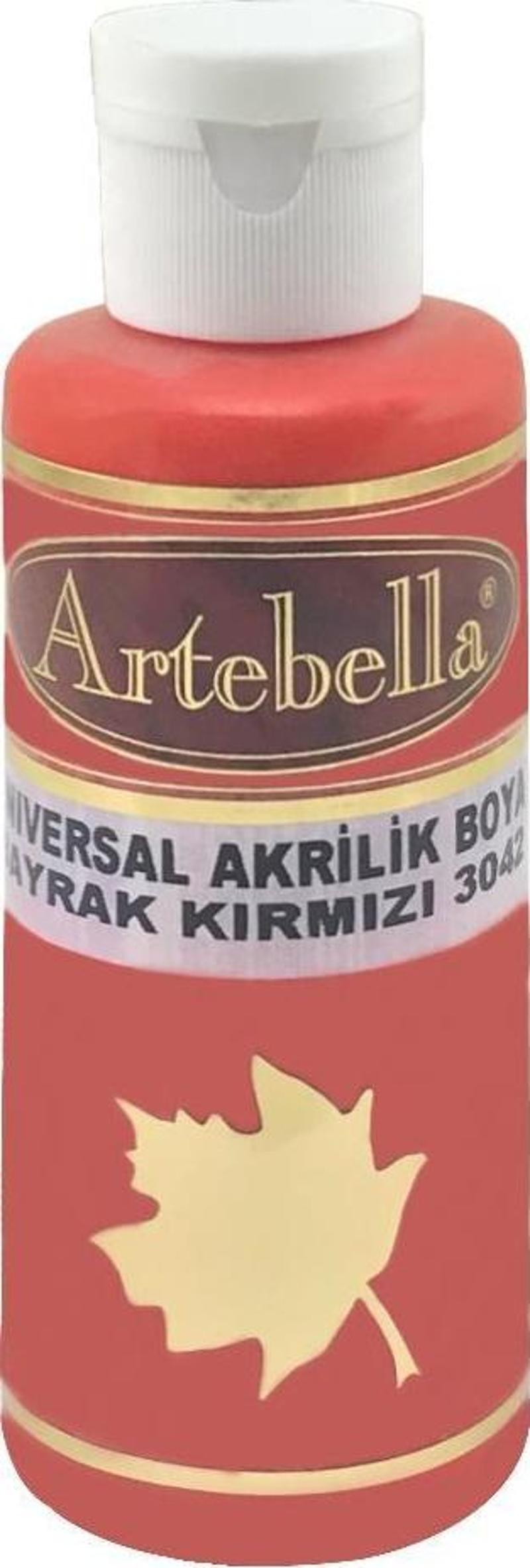 Universal Akrilik Boya 3042 Bayrak Kırmızı 130ml