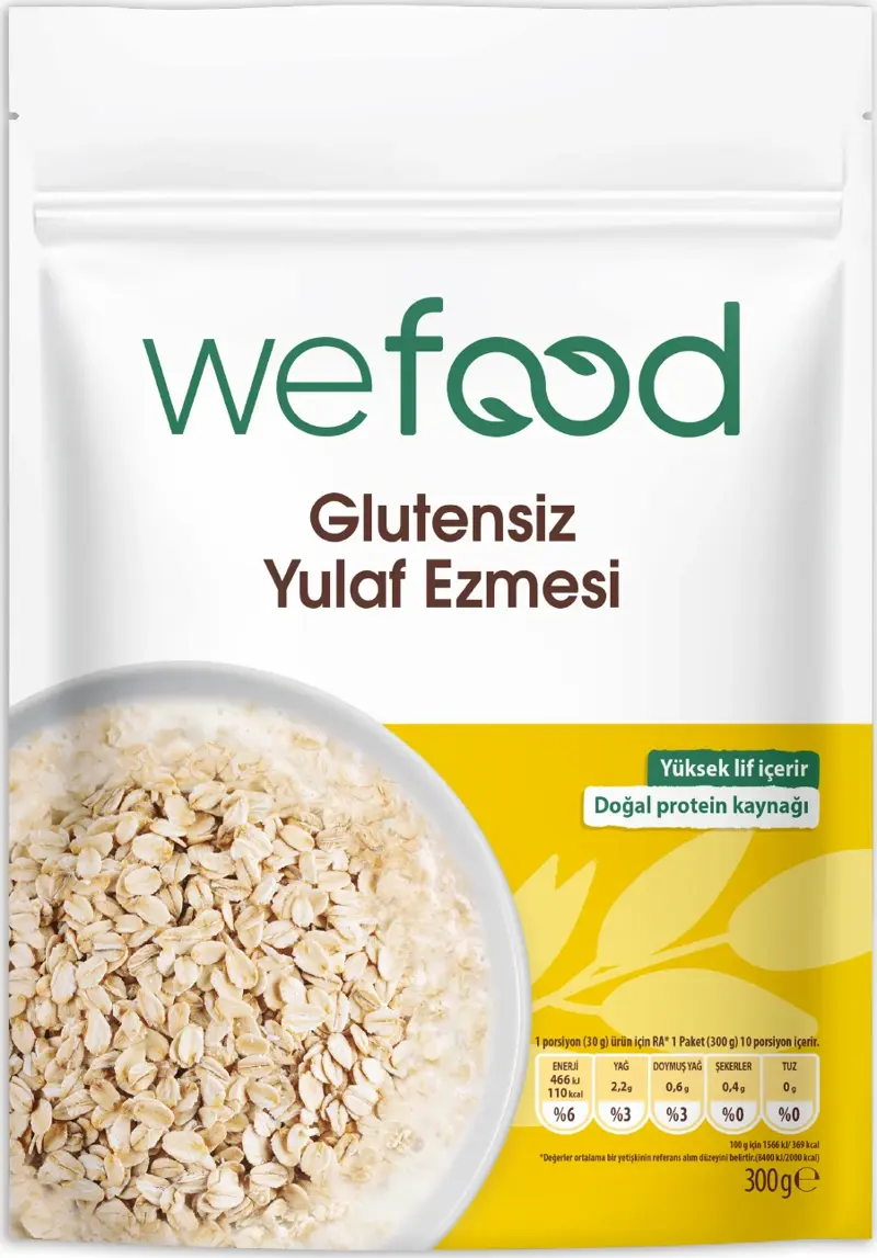 Glütensiz Yulaf Ezmesi 300 Gr