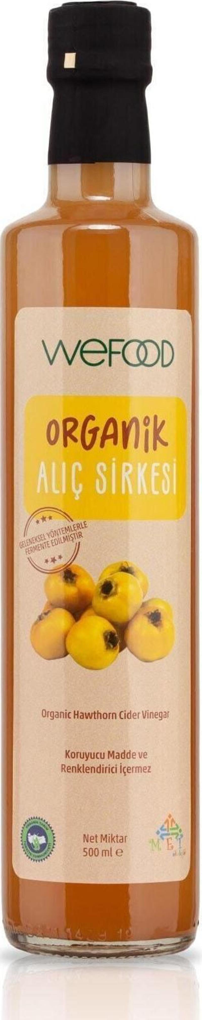 Organik Alıç Sirkesi 500 Ml