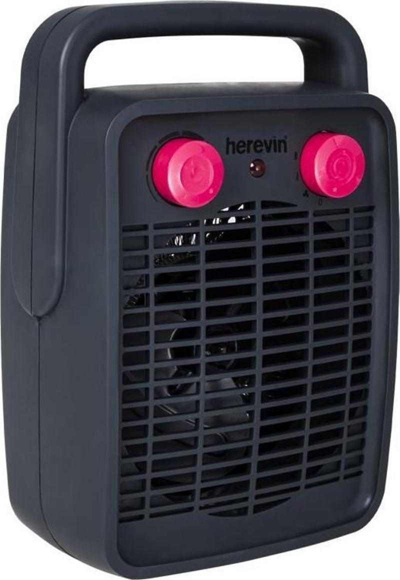 HER402 Pembe 2000 W Fanlı Isıtıcı