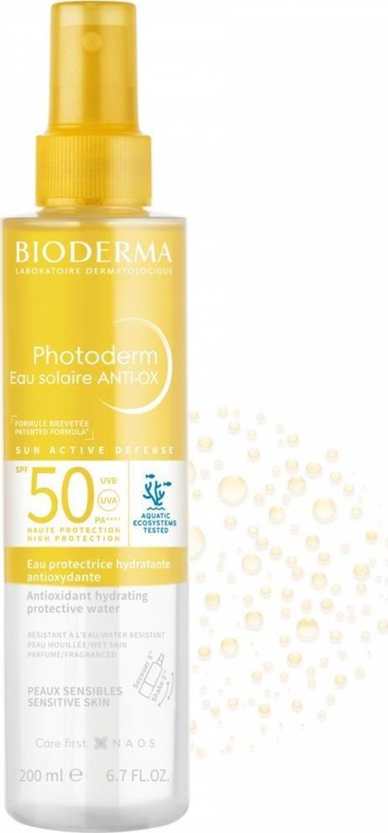 BIODERMA Photoderm Eau Solaire Anti-Ox SPF50 200 ml