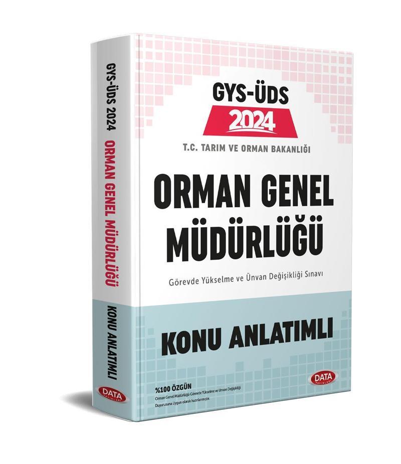 Data 2024 GYÜD OGM Orman Genel Müdürlüğü Konu Anlatımlı Görevde Yükselme Ünvan Data Yayınları