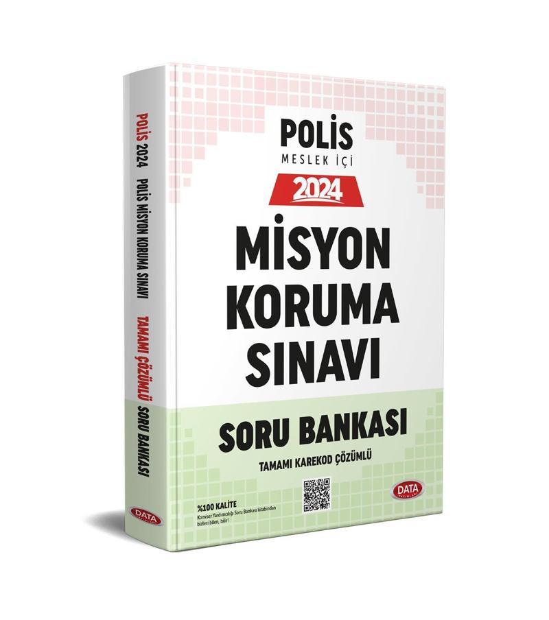 Data Yayınları Emniyet Genel Müdürlüğü Polis Misyon koruma Sınavı Tamamı Çözümlü Soru Bankası