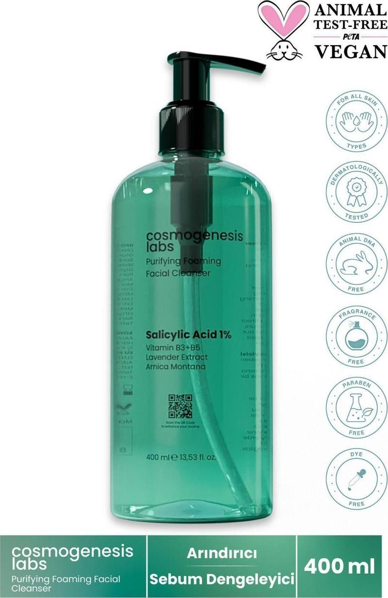 Purifying Foaming Facial Cleanser 400 ml
