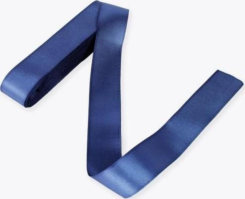 Saten Kurdele 3CM/10METRE LACİVERT