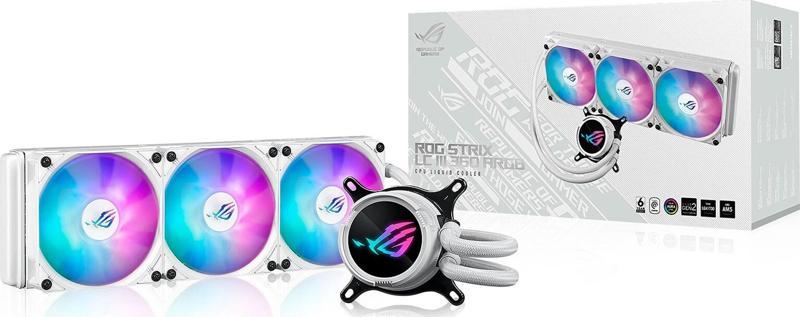 ROG Strix LC III 360 ARGB 360mm AMD-Intel Uyumlu İşlemci Sıvı Soğutucu