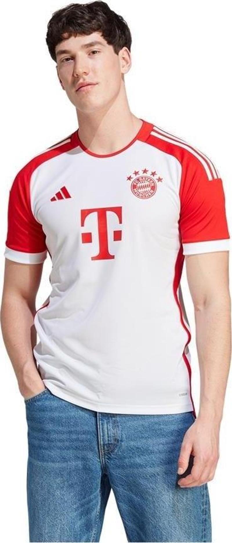Beyaz - Kırmızı Erkek Bayern Münih Forma Ij7442