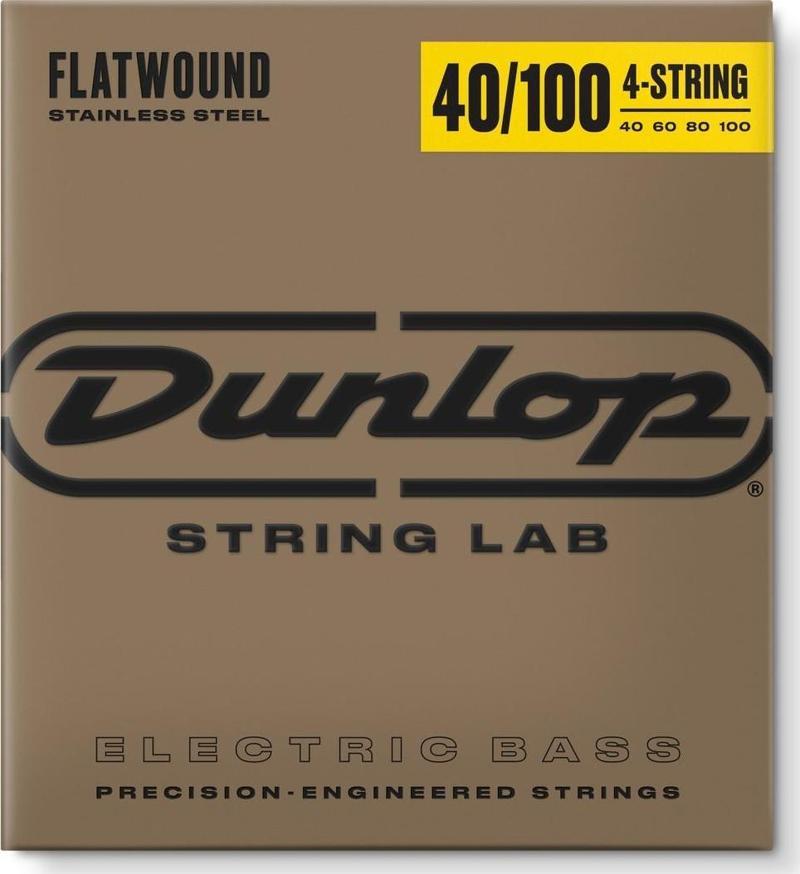 DBFS40100 Stainless Steel Flatwound Bas Gitar Teli (40-100)