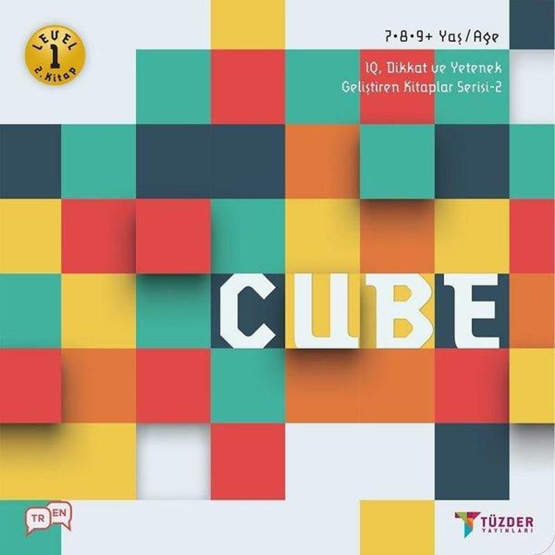 Tüzder Yayınları Cube-Level 1-2.Kitap-IQ ve Yetenek Serisi-İlkokul - Kolektif