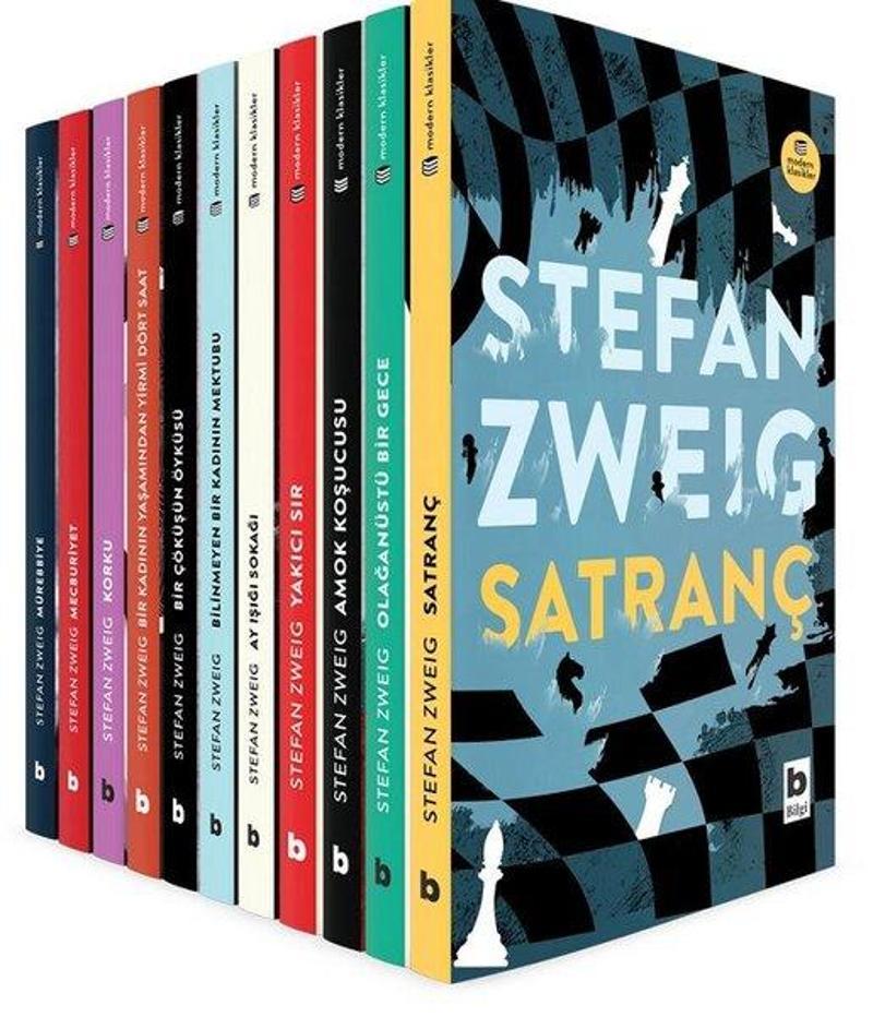 Bilgi Yayınevi Stefan Zweig Başyapıtlar Dizisi-11 Kitap Takım - Stefan Zweig