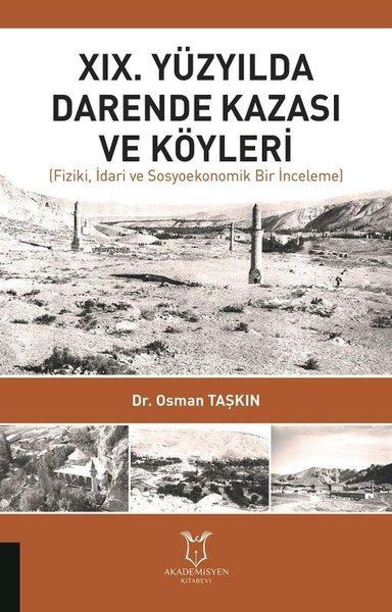 Akademisyen Kitabevi 19.Yüzyılda Darende Kazası ve Köyleri - Osman Taşkın