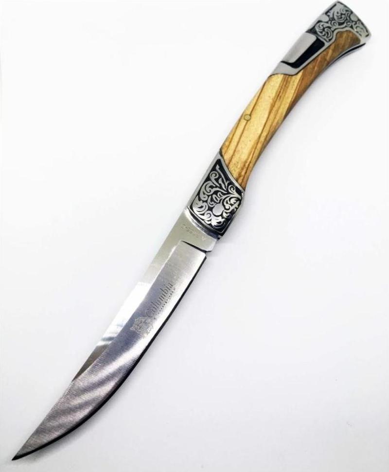 A3165-D Wood Full Rivet Knife