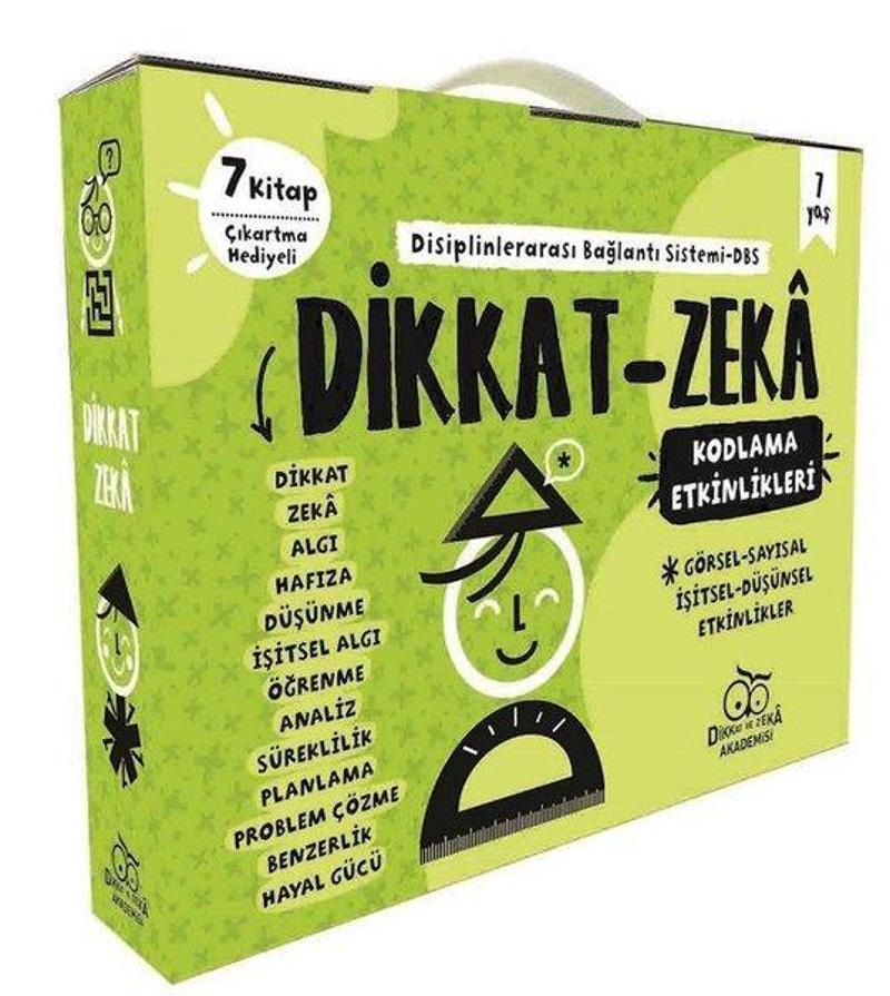 Dikkat Zeka 1.Sınıf Seti-7 Yaş-7 Kitap Takım