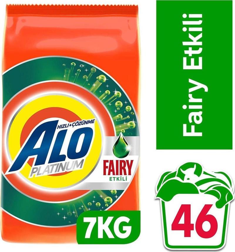 Platinum 7 Kg Fairy Etkili Beyazlar Hızlı Çözülme Toz Deterjan