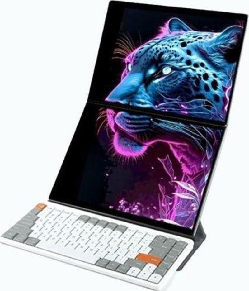 Dual-Tech Ds135s Çift Ekran 16 GB Ram Alder Lake-N N100 2TB SSD Dizüstü Bilgisayar