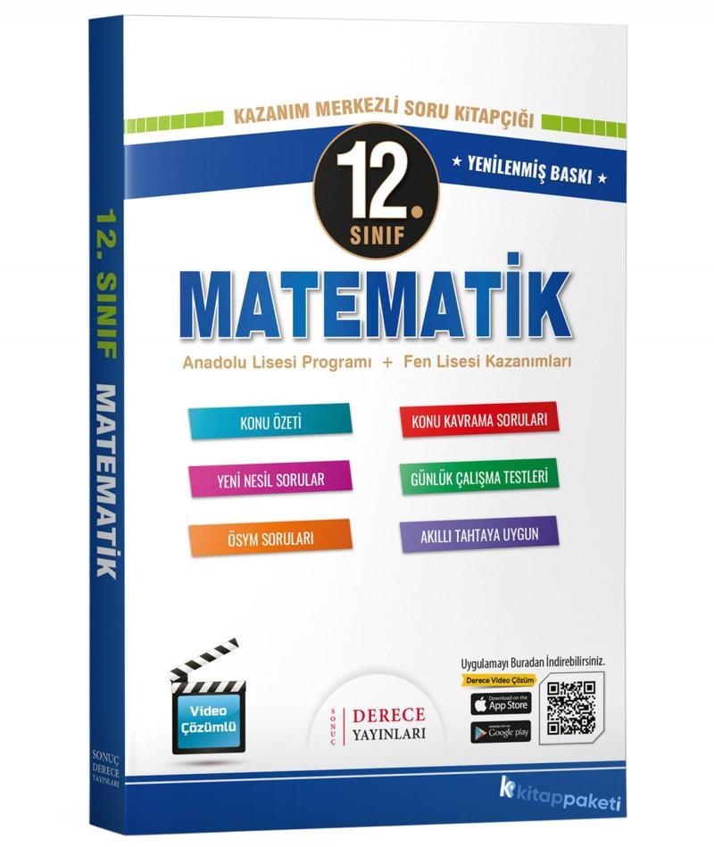 Sonuç Derece Yayınları 12. Sınıf Matematik Modüler Set 2023