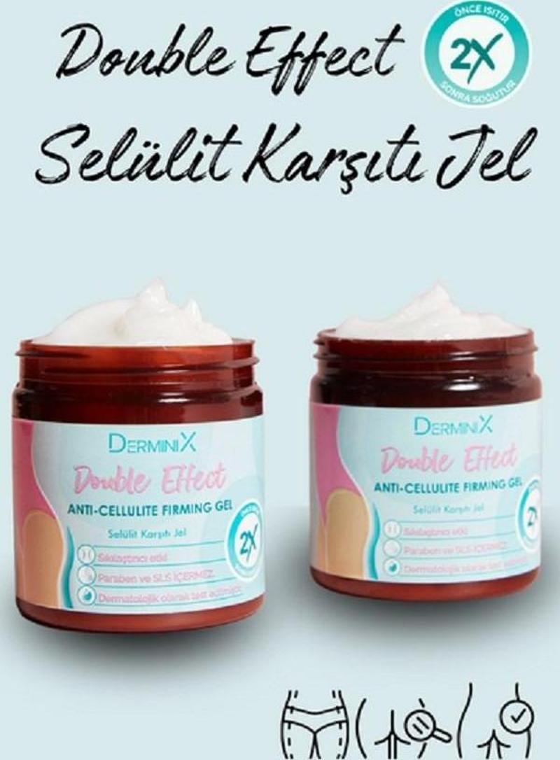 2 Adet 250 ml Double Effect Selülit Karşıtı Jel