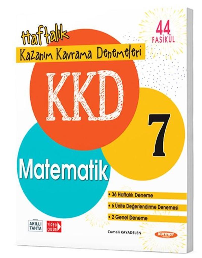 Kurmay 2024 7. Sınıf Matematik Kazanım Kavrama Denemeleri 44 Fasikül