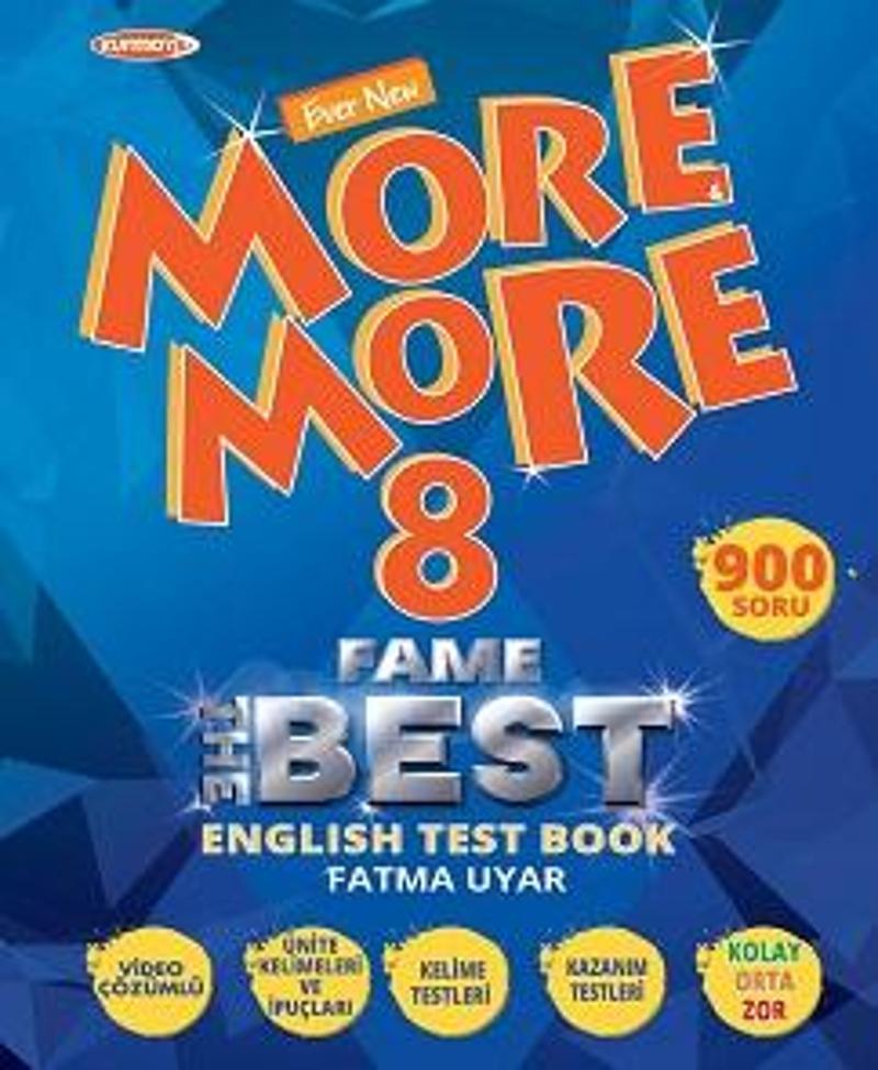 More & More 2024 8. Sınıf Lgs Fame Fenomen The Best Test Book