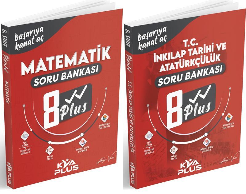 Kva 2024 8. Sınıf Lgs Matematik + İnkılap Plus Soru Seti 2 Kitap