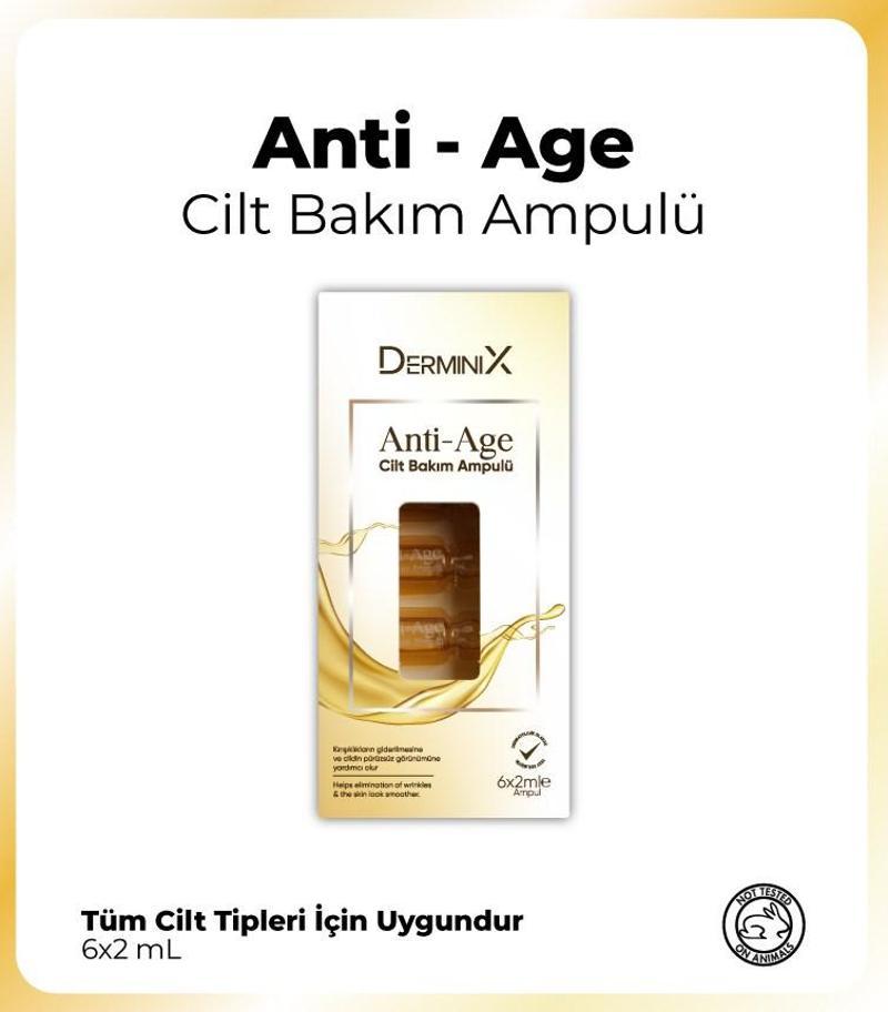 Anti-Age Yaşlanma ve Kırışıklık Karşıtı Cilt Bakım Ampul