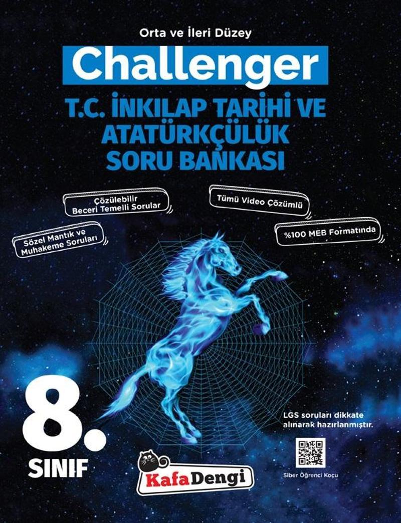 Kafadengi 2024 8. Sınıf Lgs İnkılap Tarihi Challenger Soru Bankası