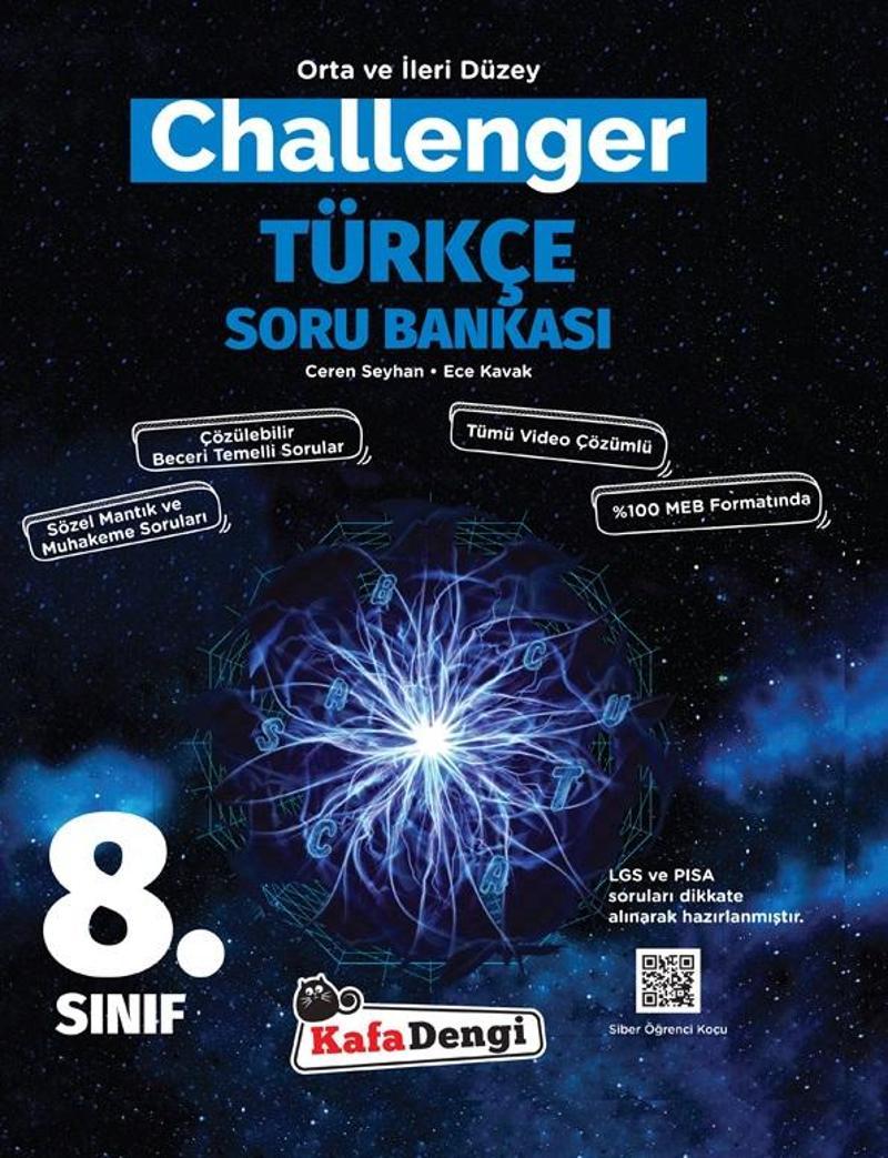 Kafadengi 2024 8. Sınıf Lgs Türkçe Challenger Soru Bankası