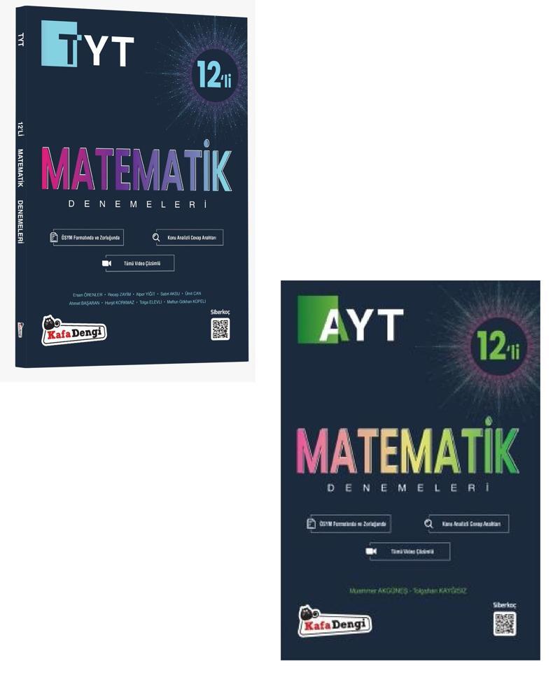 Kafadengi 2024 Tyt Ayt Matematik Branş Deneme Seti