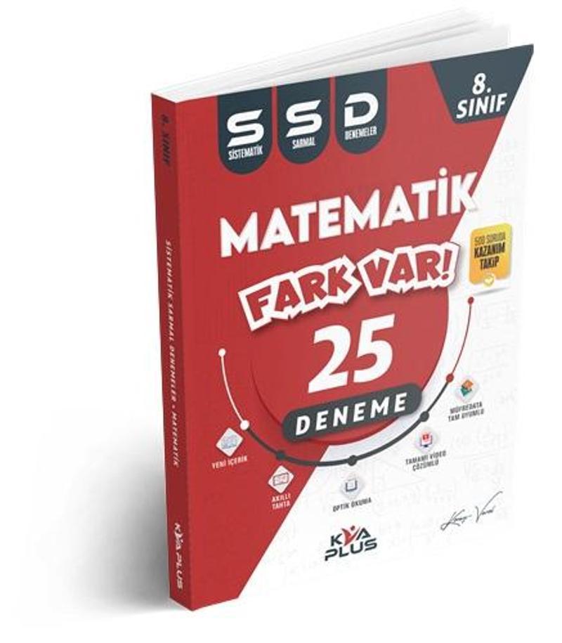 Kva 2024 8. Sınıf Matematik 25 Sistematik Sarmal Deneme