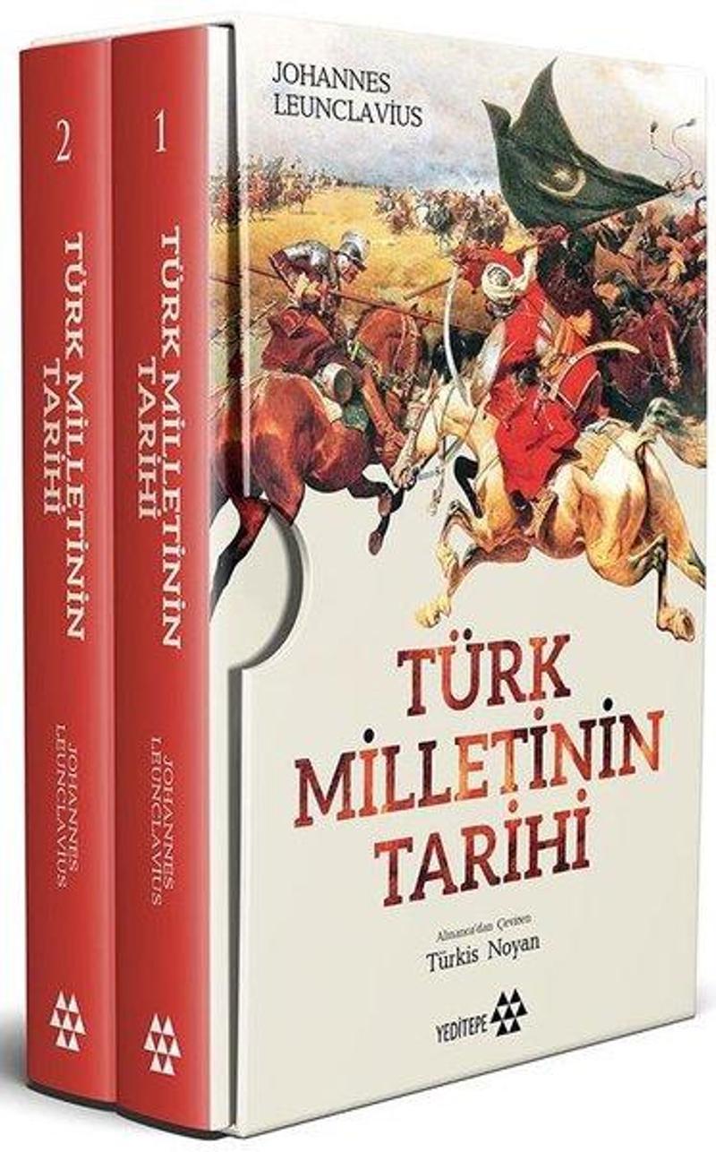 Yeditepe Yayınevi Türk Milletinin Tarihi Seti-2 Kitap Takım Kutulu - Johannes Leunclavius