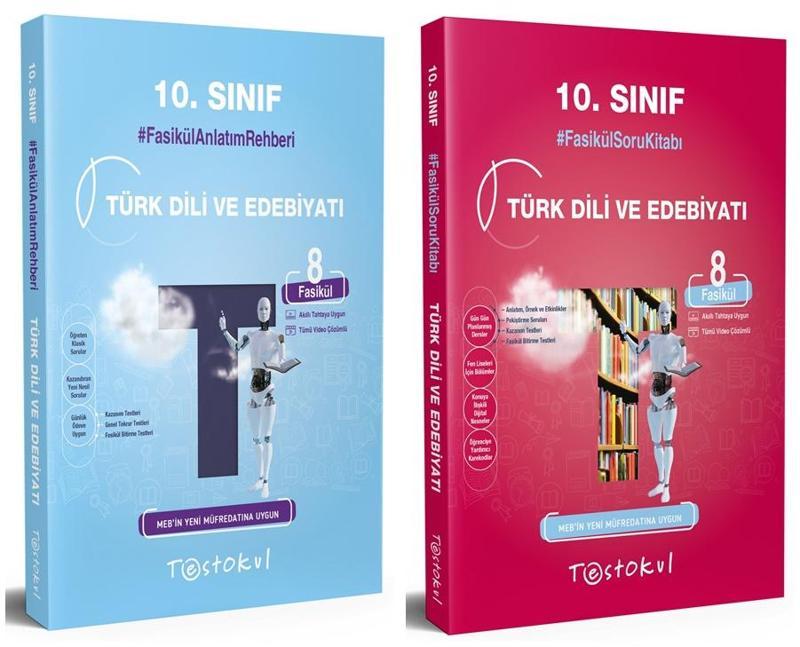 Test Okul 10. Sınıf Türk Dili Ve Edebiyatı Fasikül Anlatım + Soru Seti 2 Kitap 2023