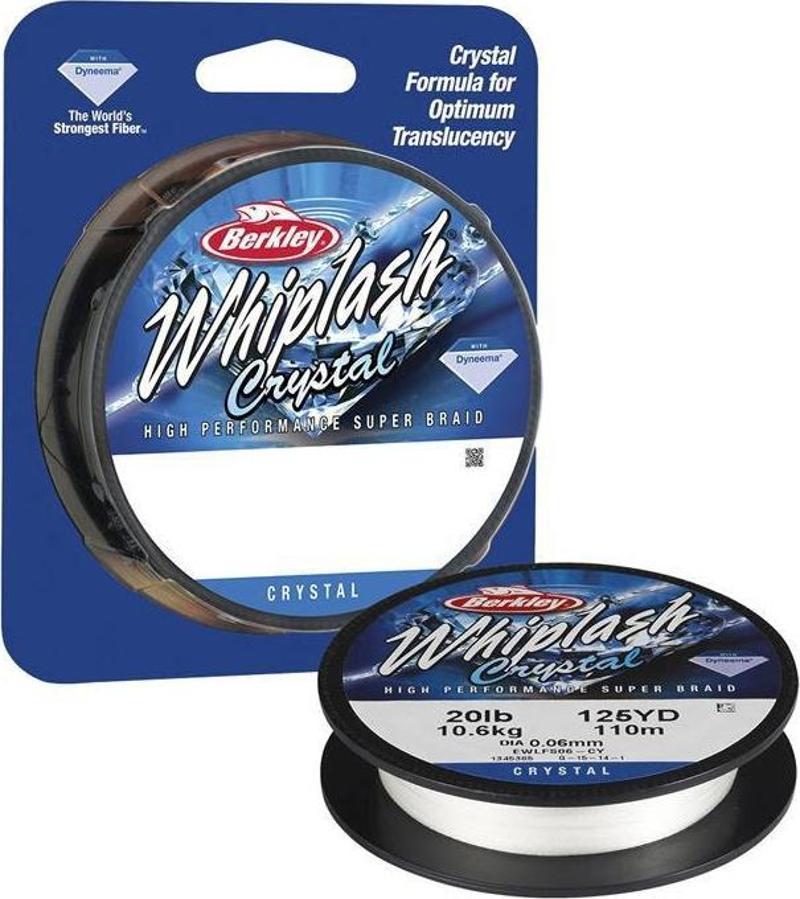 Whiplash Crystal Örgü İp Misina 110 metre 0,14 mm. - 18.3 Kg.