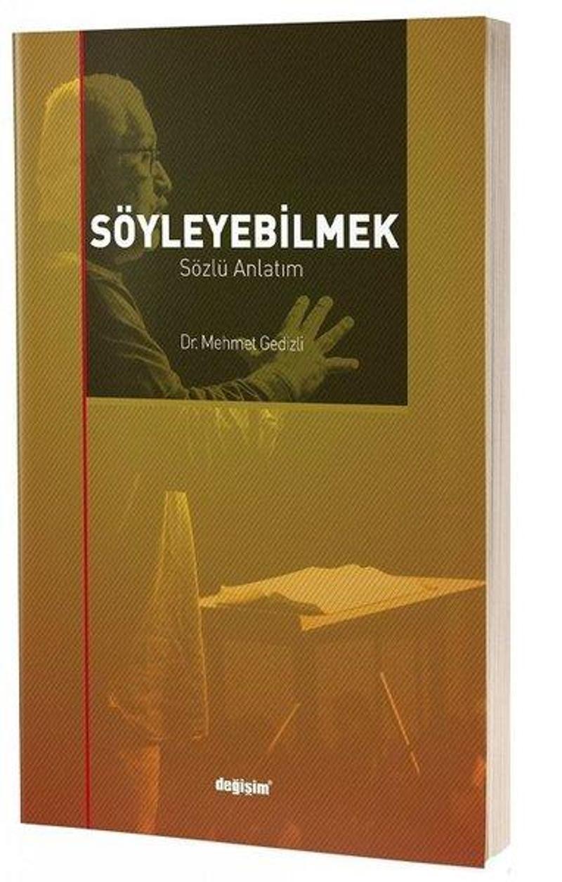 Değişim Yayınları Söyleyebilmek - Mehmet Gedizli
