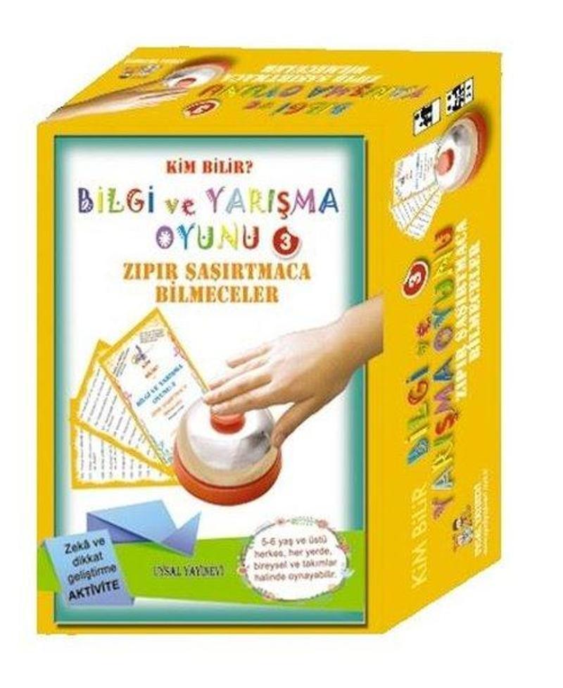 Bilgi ve Yarışma Oyunu-3 Zıpır Şaşıtmaca Bilmeceler