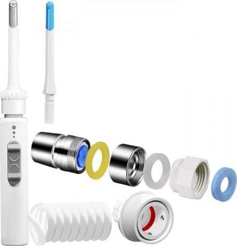 Taşınabilir Su Basınçlı Diş Temizleme Cihazı Ağız Duşu Diş Yıkama Aparatı Oral Irrigator