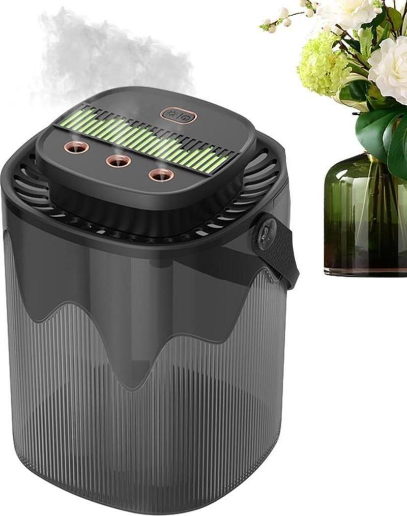 3Modlu 3Litre Hazneli Hava Nemlendirici Hava Makinası Aroma Esansiyel Yağı Difüzör Humidifier