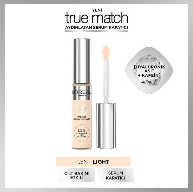 True Match Aydınlatan Serum Kapatıcı - 1.5N