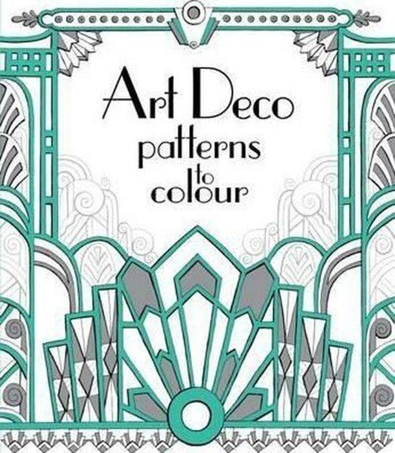 Art Deco Patterns to Colour