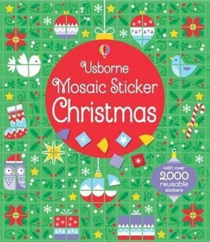 Mosaic Sticker Christmas