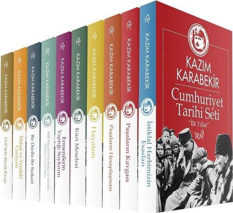 Cumhuriyet Tarihi Set İlk Yıllar - Lüks Kutulu 10 Kitap Takım