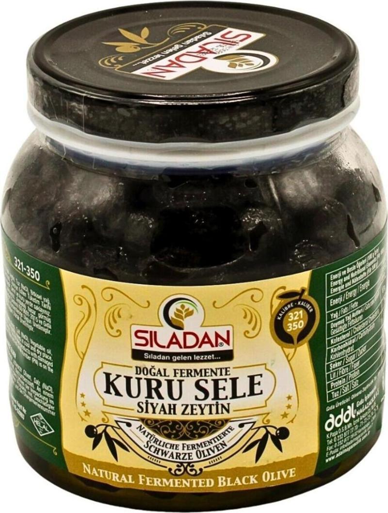 Siyah Kuru Sele Zeytin 900 Gr