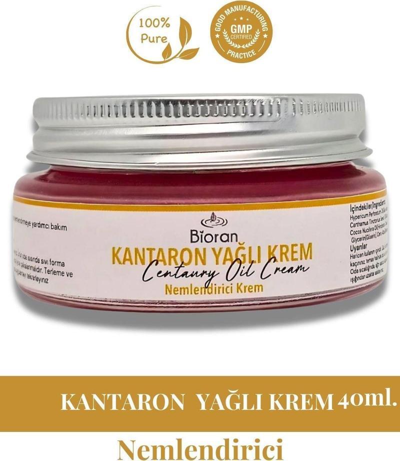 Kantaron Yağlı Yoğun Bakım Kremi 40 ml. %100 Doğal